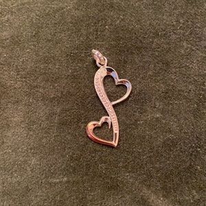 Beautiful Double Heart Pendant/Charm❤️